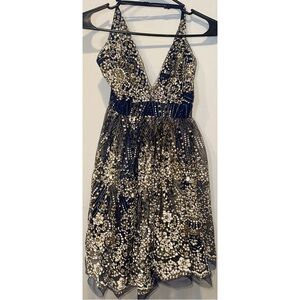 strapless open back dress Ladivine CM383 – Mia Bella The Label